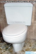 Asiento inodoro LORENTINA original tapawc Roca