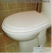 Asiento nodoro ELIA tapawc compatible Gala AMORTIGUADO