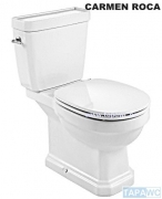 Asiento inodoro CARMEN NUEVO AMORTIGUADO SUPRALIT  original tapawc Roca
