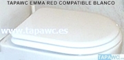 Asiento inodoro EMMA REDONDO tapawc compatible Gala