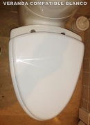 Asiento inodoro VERANDA tapawc compatible Roca
