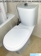 Asiento inodoro OCEANUS tapawc compatible amortiguado Valadares
