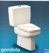 Asiento inodoro GONDOLA tapawc compatible Roca AMORTIGUADO