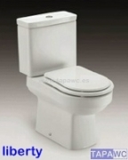 Asiento inodoro LIBERTY tapawc compatible Roca
