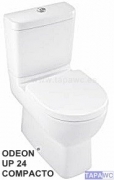 Asiento inodoro ODEON UP COMPACTO 24 original tapawc Jacob Delafon