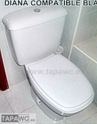 Asiento inodoro DIANA tapawc compatible Gala