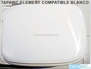 Asiento inodoro ELEMENT tapawc compatible Roca