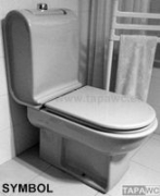 Asiento inodoro SYMBOL tapawc amortiguado compatible Cesame