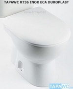 Tapa Wc ECA RECTO DUROPLAST RT36 Tapawc Regulable Standard