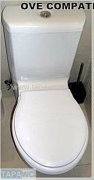 Asiento inodoro OVE tapawc compatible Jacob Delafon