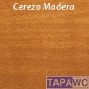 Tapa inodoro compatible CEREZO tapawc madera amortiguado