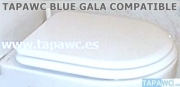 Asiento inodoro BLUE Tapawc Fijo Compatible Gala