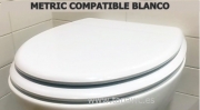 Asiento inodoro METRIC tapawc compatible Noken Porcelanosa