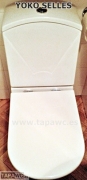 Asiento inodoro YOKO tapawc compatible Selles