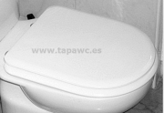Asiento inodoro ACCESS ARO CERRADO tapawc compatible Roca AMORTIGUADO