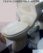 Asiento inodoro FESTA tapawc compatible Kerax