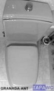 Asiento inodoro GRANADA ANT tapawc compatible Sangra AMORTIGUADO