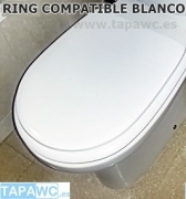 Asiento inodoro RING amortiguado tapawc compatible Althea