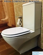 Asiento inodoro PROA tapawc compatible  Sangra