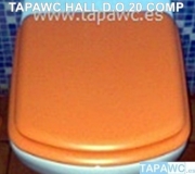 Asiento inodoro HALL d.o.20 tapawc compatible fijo Roca