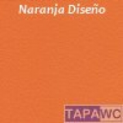 Tapa inodoro compatible NARANJA tapawc amortiguado