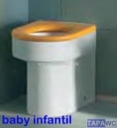 Asiento inodoro INFANTIL BABY HAPPENING ROCA tapawc compatible
