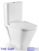 Asiento inodoro THE GAP SQUARE original tapawc Roca