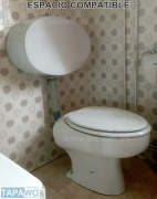 Asiento inodoro ESPACIO tapawc compatible Gala