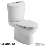 Tapa Wc GEORGIA Original Amortiguado Tapawc Roca