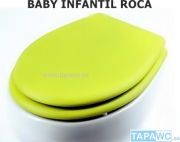 Asiento inodoro INFANTIL BABY ROCA tapawc compatible