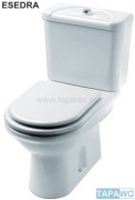 Asiento inodoro ESEDRA REDONDO CLASICO tapawc compatible Ideal Standard