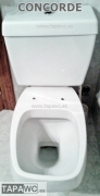 Asiento inodoro CONCORDE tapawc compatible Valadares