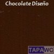 Tapa inodoro compatible MARRON CHOCOLATE tapawc amortiguado