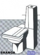 Asiento inodoro SHANGA tapawc compatible Selles