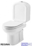 Asiento inodoro REGINA amortiguado tapawc compatible Sanitana