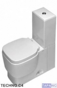 Asiento inodoro TECHNO C4 amortiguado tapawc compatible Cifial