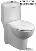 Asiento inodoro EXPRESSION tapawc compatible Ideal Standard