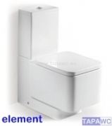 Asiento inodoro ELEMENT original tapawc Roca